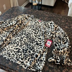 Leopard Print Women's Top